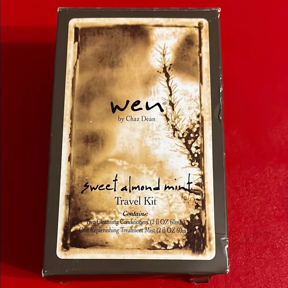 Wen Sweet Almond Mint Travel Kit - Black